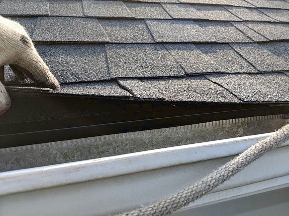 Shingles cover drip edge system